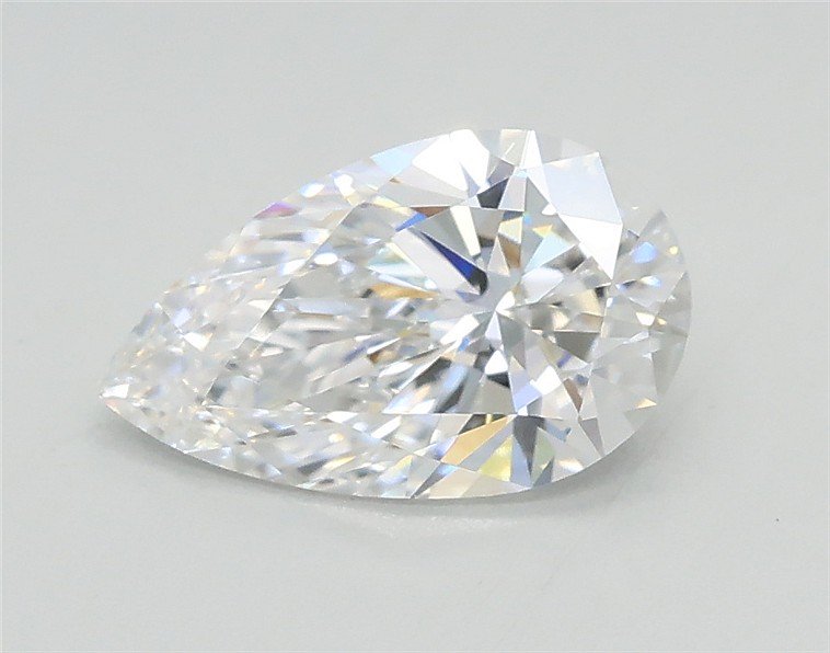 1.04ct D VVS2 Rare Carat Ideal Cut Pear Lab Grown Diamond