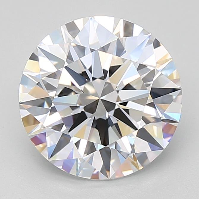 2.92 Carat Round Lab Diamond