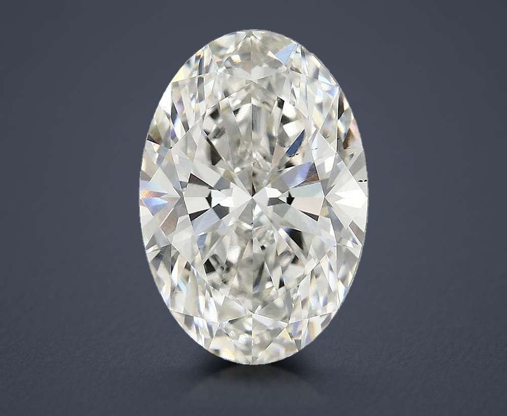 4.01 Carat Oval Lab Diamond