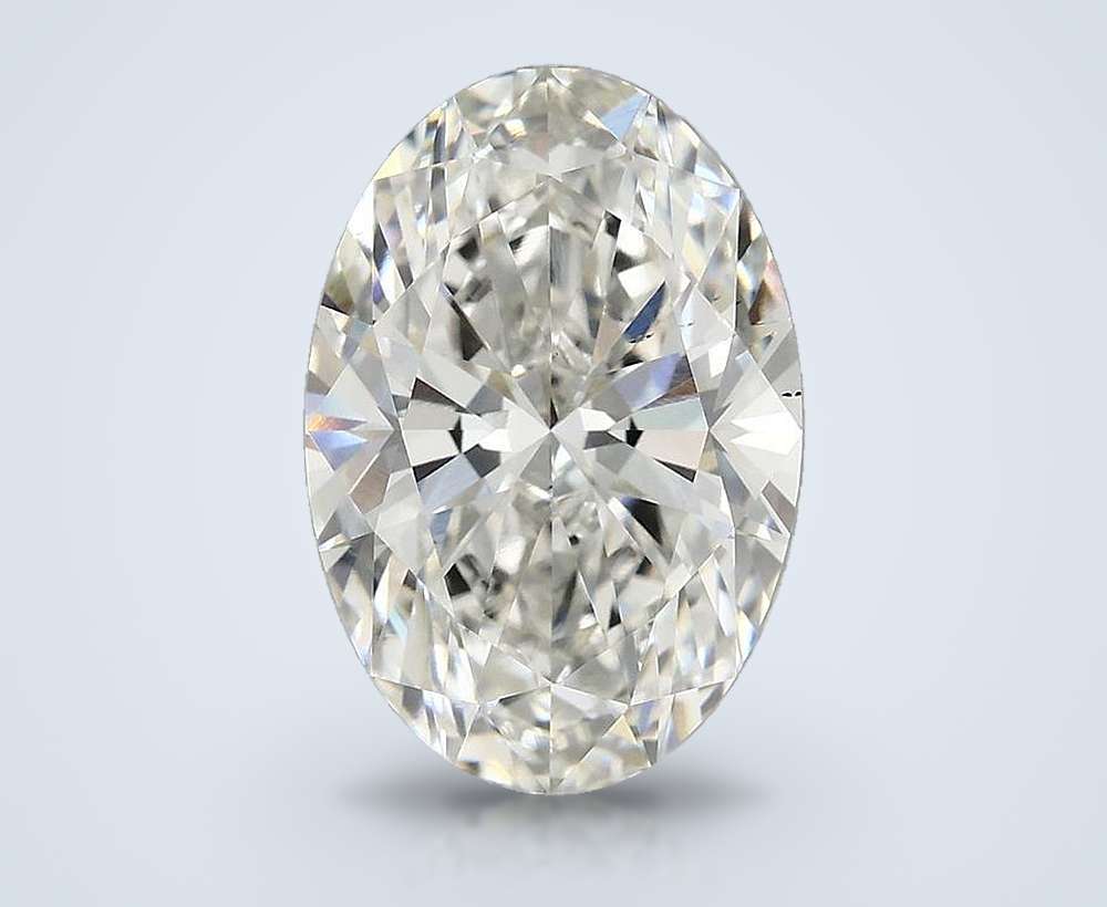4.01 Carat Oval Lab Diamond