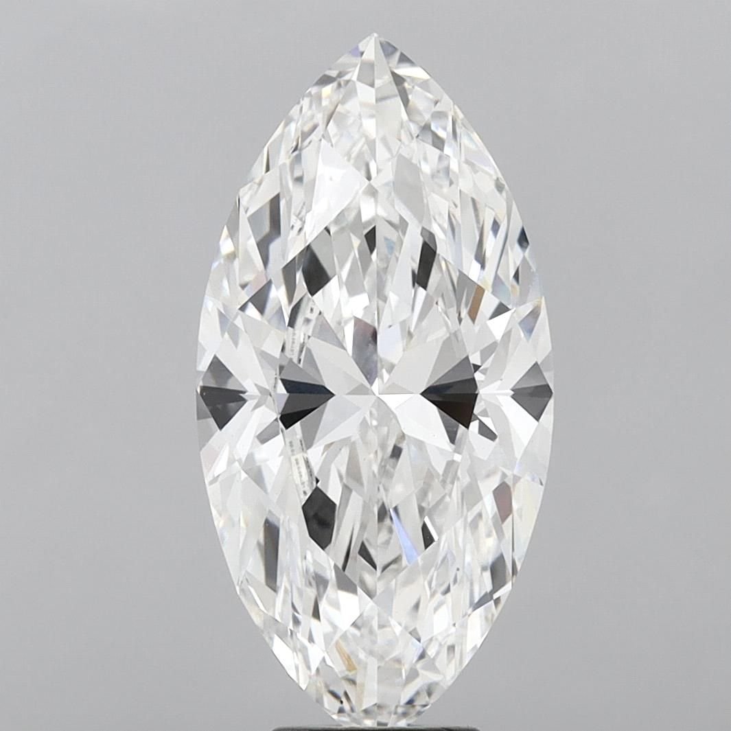 9.06ct F VS1 Rare Carat Ideal Cut Marquise Lab Grown Diamond