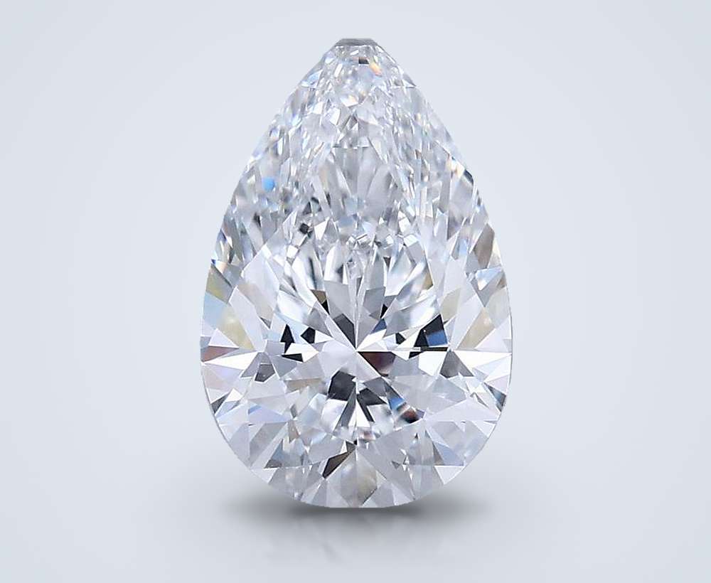 1.53 Carat Pear Lab Diamond