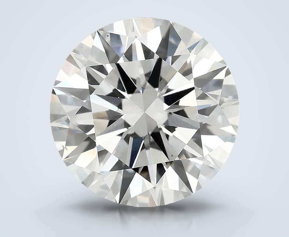 5.93 Carat Round Lab Diamond
