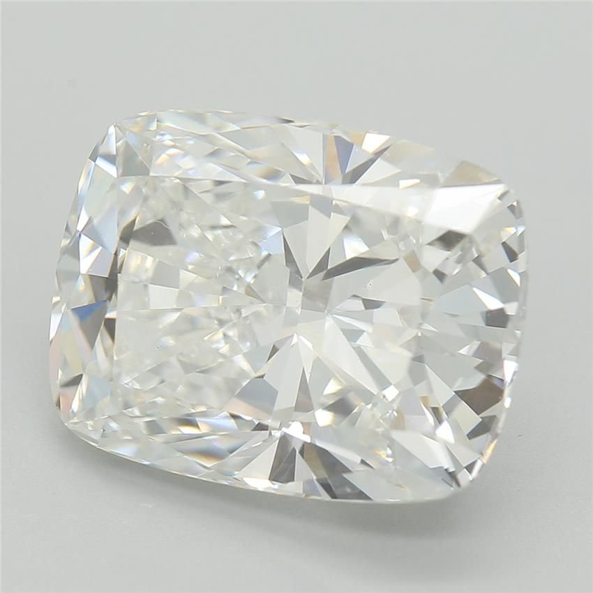 5.16ct F VVS2 Rare Carat Ideal Cut Cushion Lab Grown Diamond