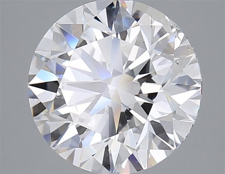 3.52ct E SI2 Excellent Cut Round Lab Grown Diamond