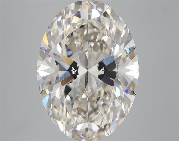 4.57ct I VS1 Rare Carat Ideal Cut Oval Lab Grown Diamond