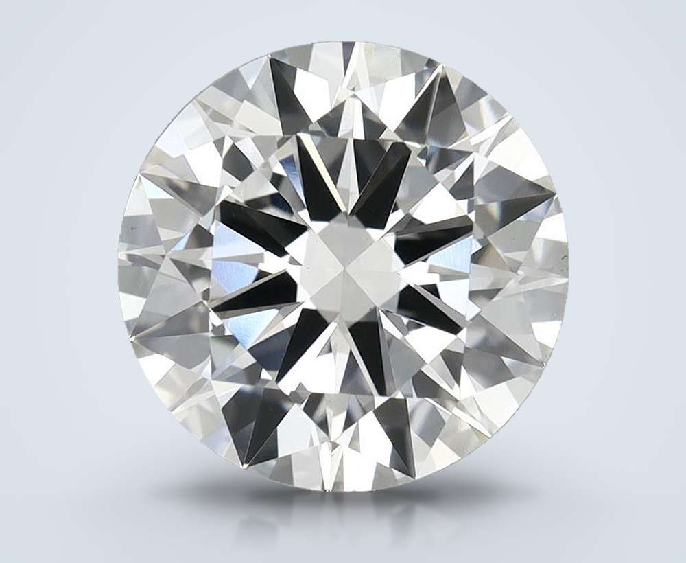 4.51 Carat Round Lab Diamond