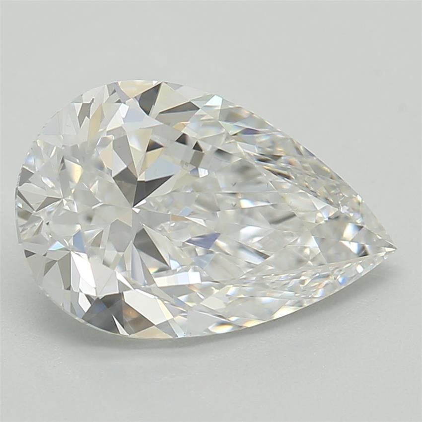 1.30ct D VS2 Rare Carat Ideal Cut Pear Lab Grown Diamond