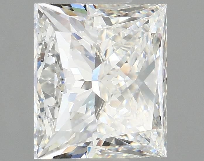 2.54ct F VS1 Rare Carat Ideal Cut Princess Lab Grown Diamond