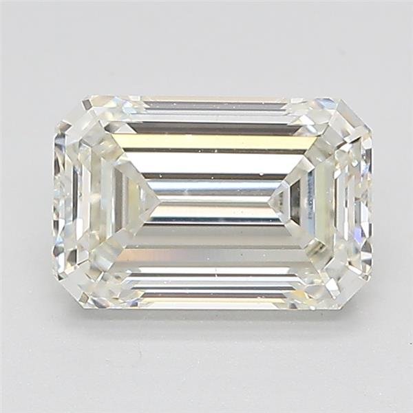 1.63ct H VS1 Rare Carat Ideal Cut Emerald Lab Grown Diamond