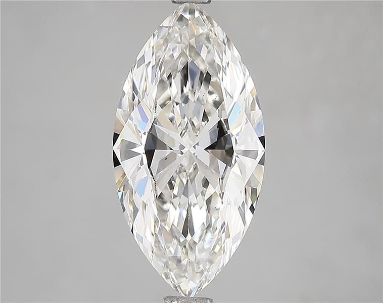 3.02ct H VS2 Rare Carat Ideal Cut Marquise Lab Grown Diamond