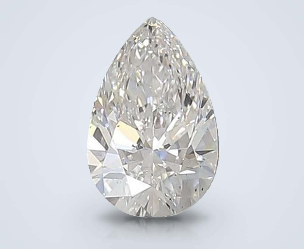 0.84 Carat Pear Lab Diamond