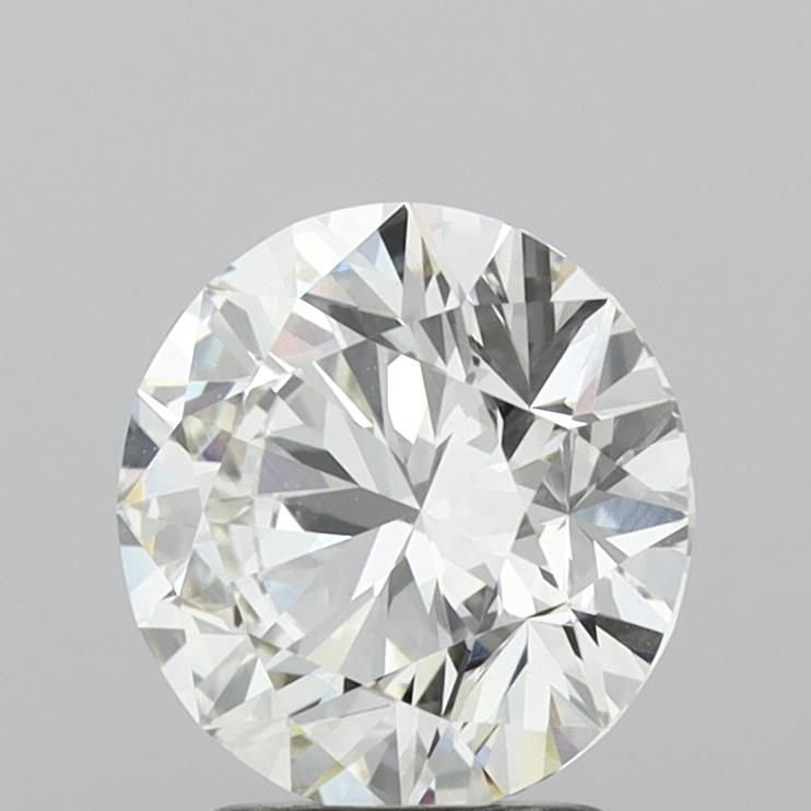 2.39ct H VS1 Rare Carat Ideal Cut Round Lab Grown Diamond