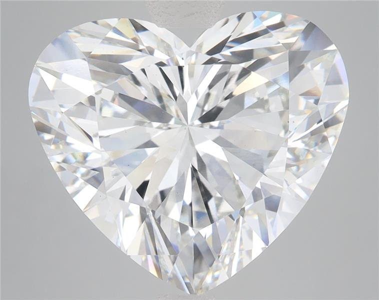 10.09ct F VS1 Rare Carat Ideal Cut Heart Lab Grown Diamond