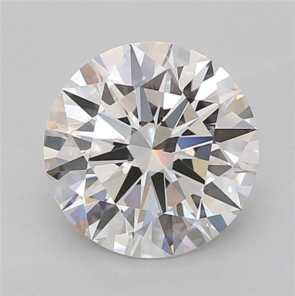 2.76ct G VS1 Rare Carat Ideal Cut Round Lab Grown Diamond