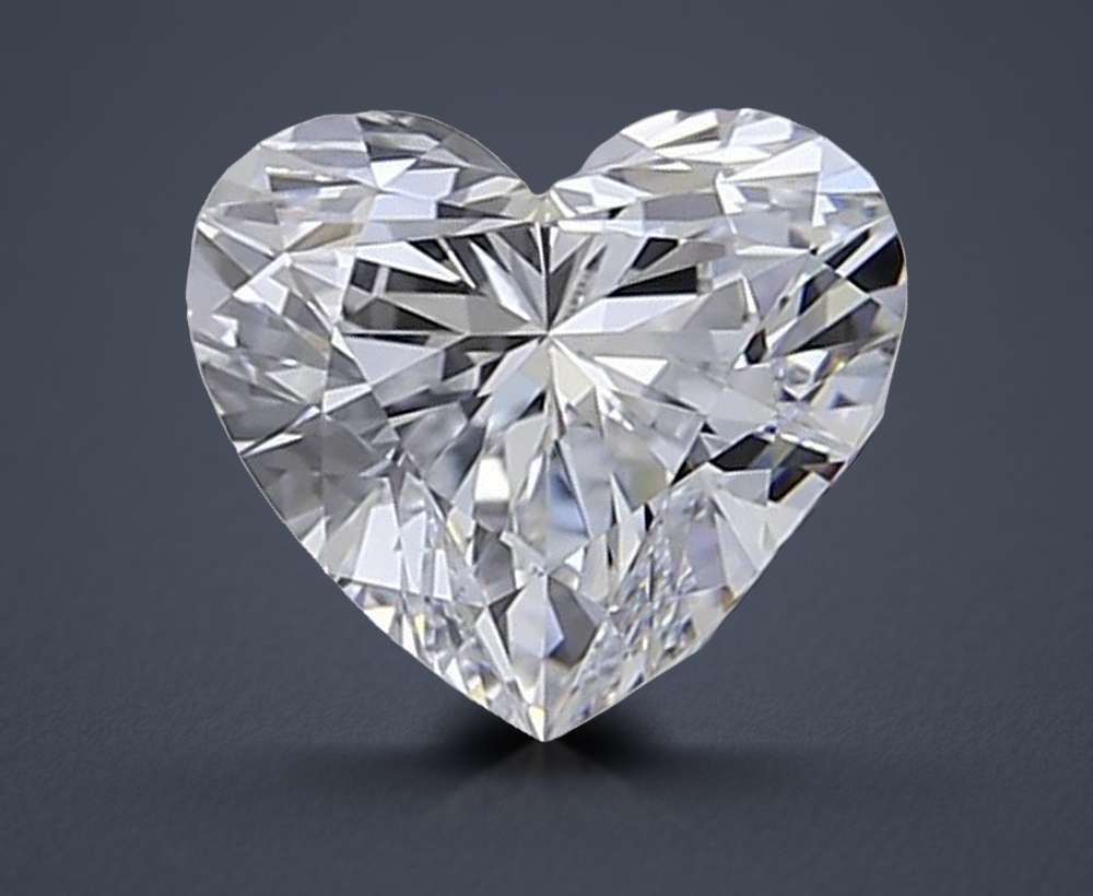 0.78 Carat Heart Lab Diamond