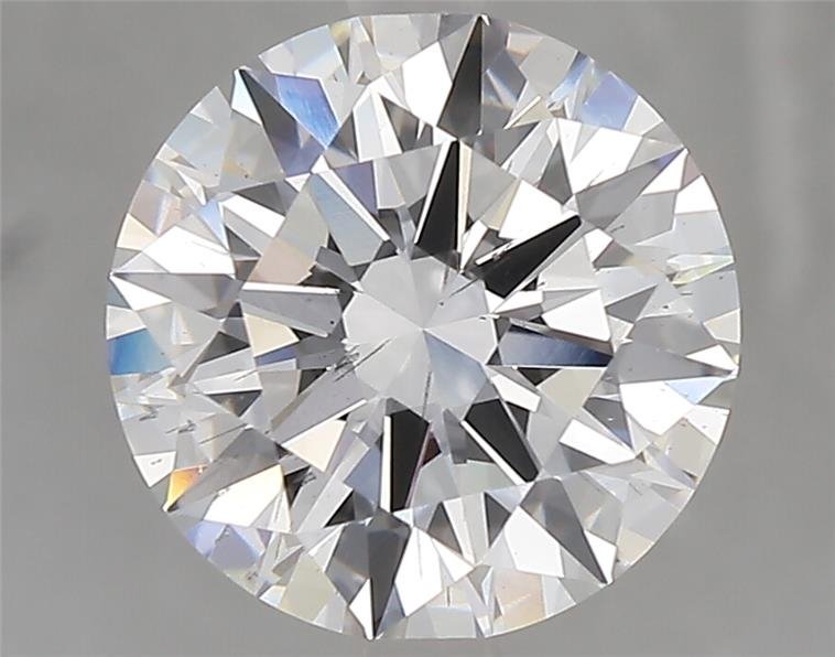 3.07ct E SI1 Rare Carat Ideal Cut Round Lab Grown Diamond