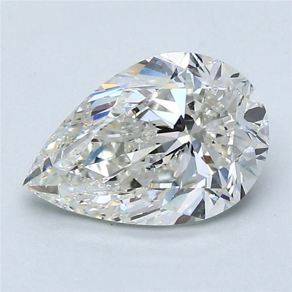 1.90ct I SI2 Rare Carat Ideal Cut Pear Diamond