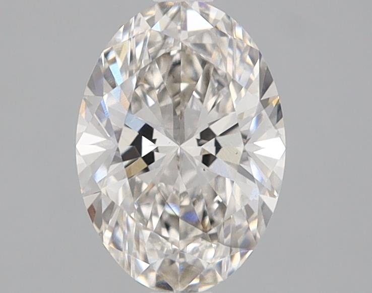 1.05ct H VS2 Rare Carat Ideal Cut Oval Lab Grown Diamond