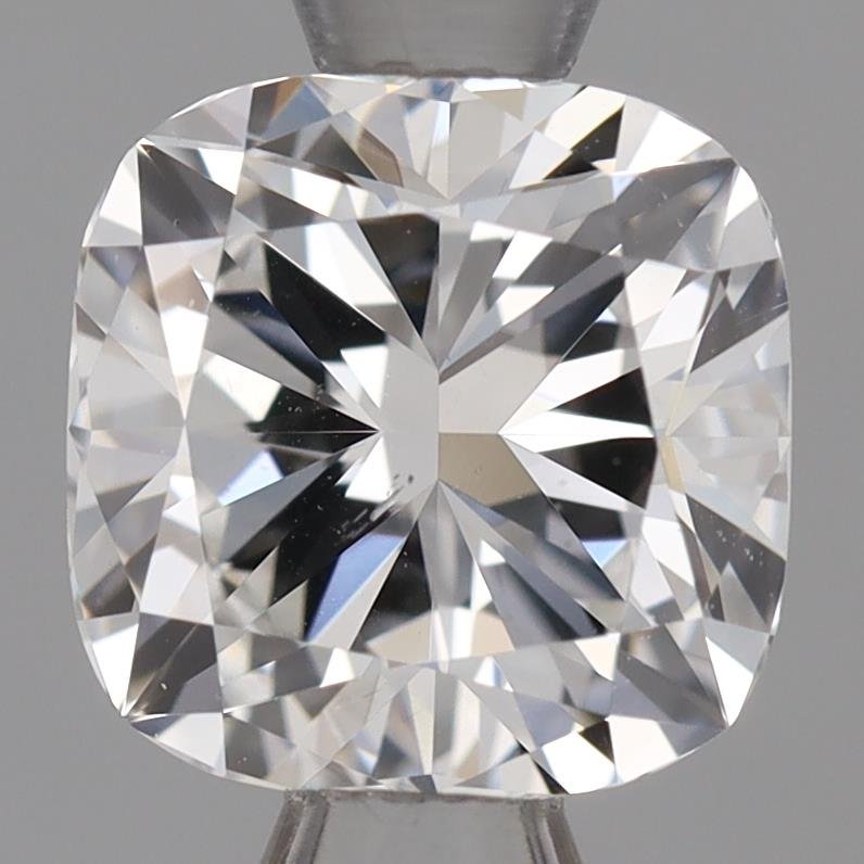 0.90ct E SI1 Rare Carat Ideal Cut Cushion Lab Grown Diamond