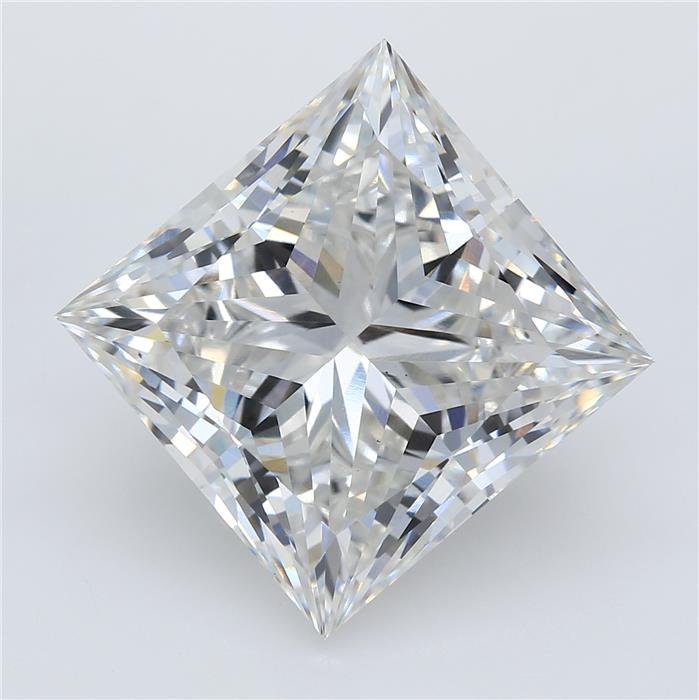 10.11ct G VS1 Rare Carat Ideal Cut Princess Lab Grown Diamond