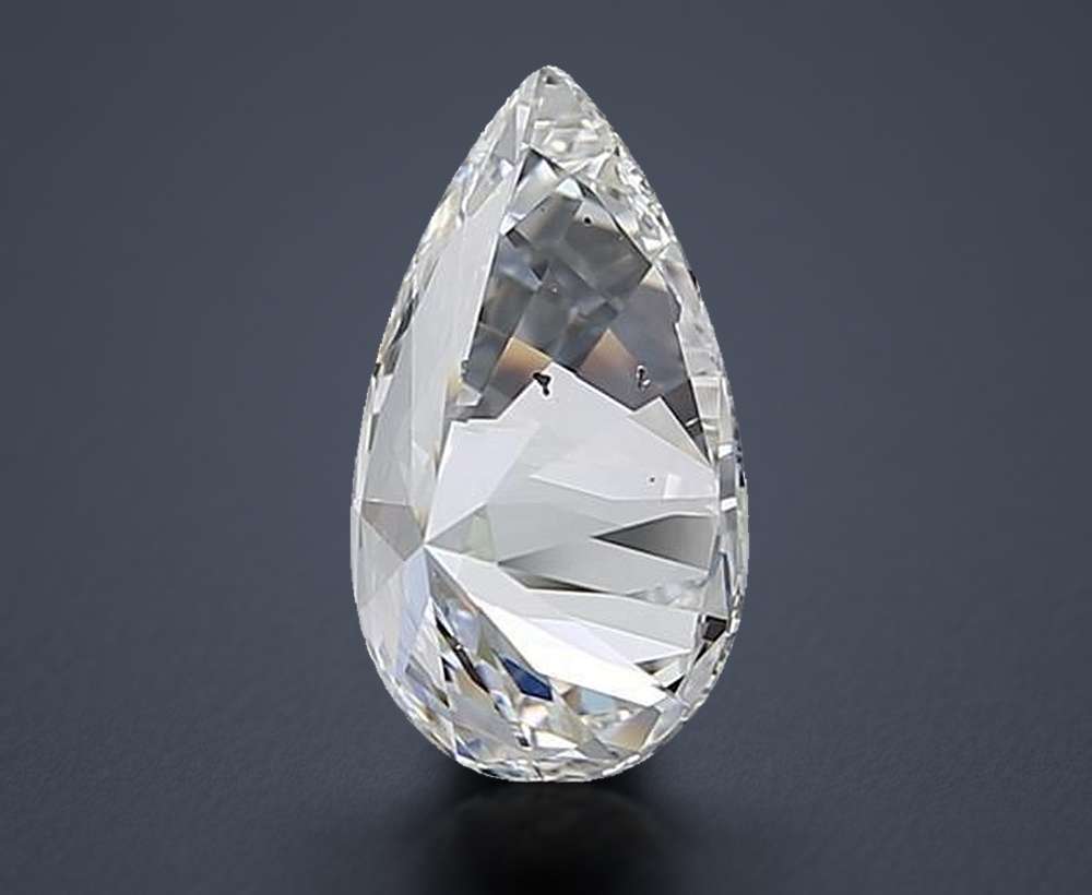 2.51 Carat Pear Natural Diamond