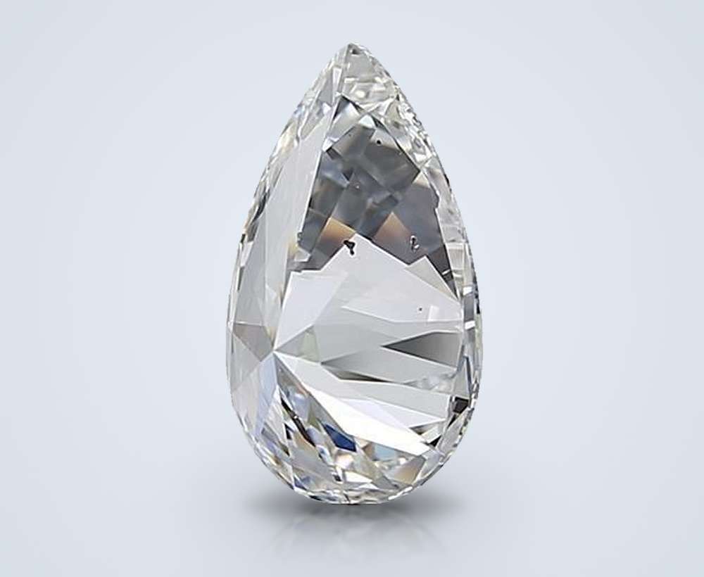 2.51 Carat Pear Natural Diamond