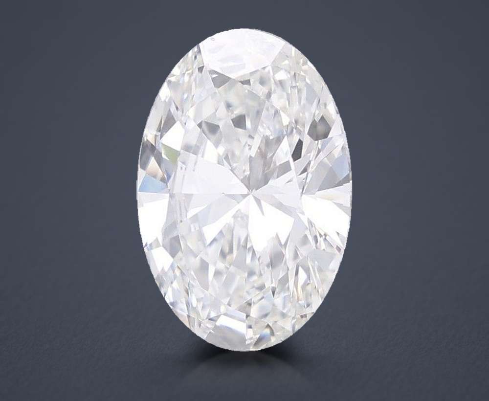 4.00 Carat Oval Lab Diamond
