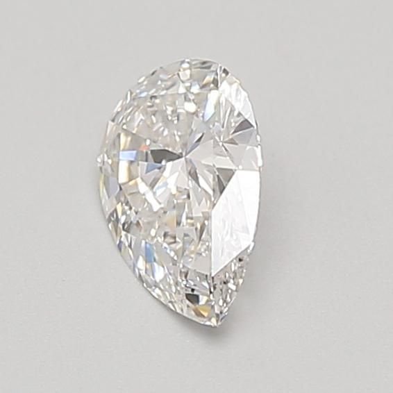 0.63ct E VS2 Rare Carat Ideal Cut Pear Lab Grown Diamond