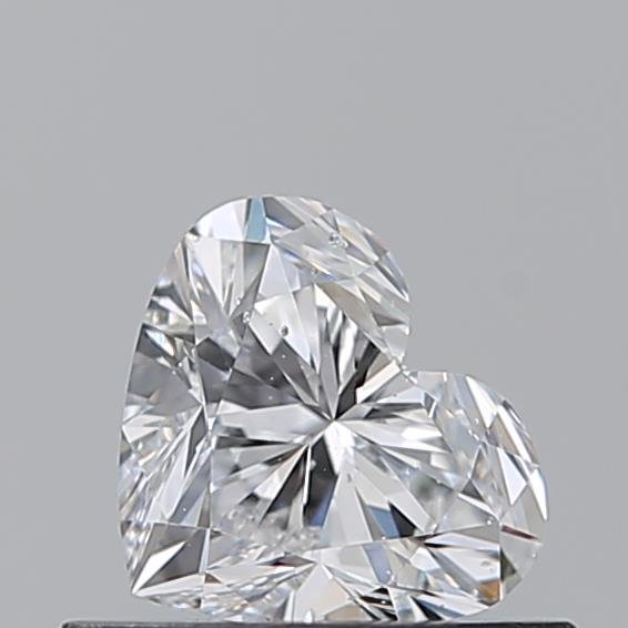 0.52ct D SI2 Rare Carat Ideal Cut Heart Diamond