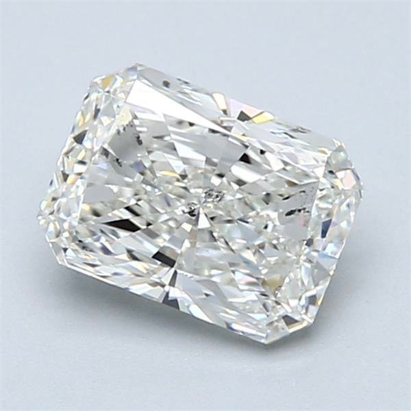 1.51ct I SI2 Rare Carat Ideal Cut Radiant Diamond