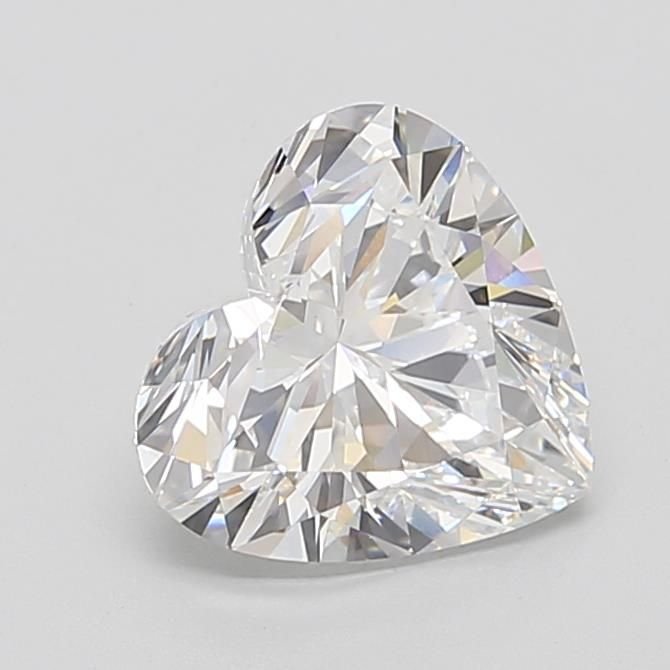 4.03ct D VVS2 Rare Carat Ideal Cut Heart Lab Grown Diamond