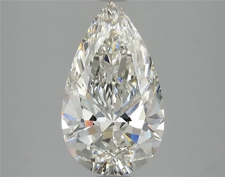 2.55ct H VS1 Rare Carat Ideal Cut Pear Lab Grown Diamond