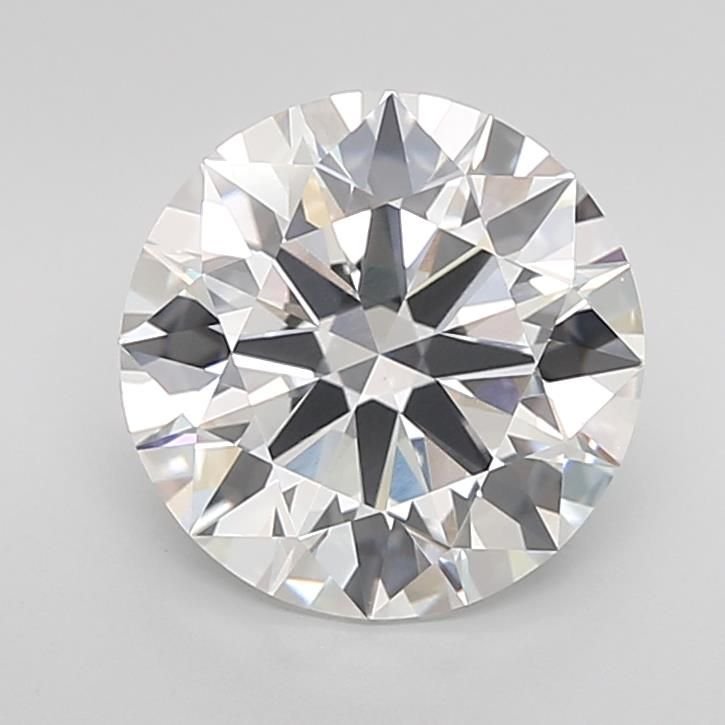 3.74ct E VVS2 Rare Carat Ideal Cut Round Lab Grown Diamond