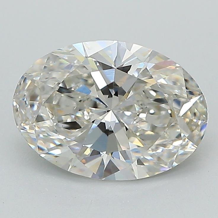 1.56ct G VS1 Rare Carat Ideal Cut Oval Lab Grown Diamond