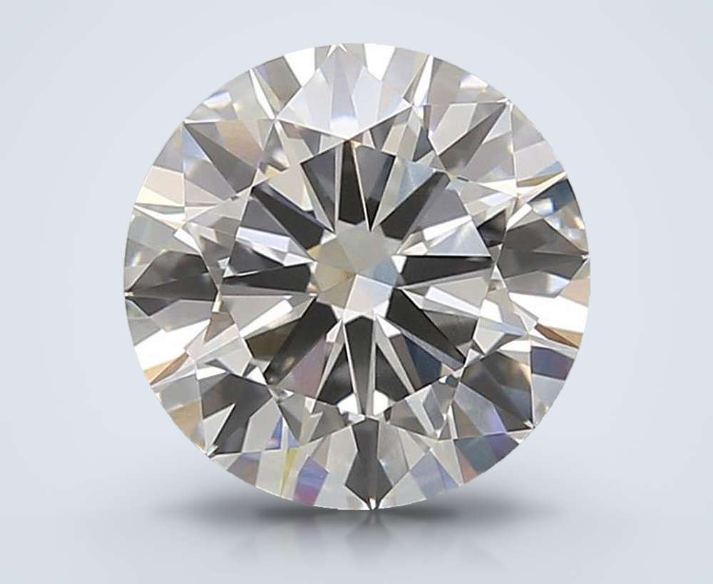 3.04 Carat Round Lab Diamond