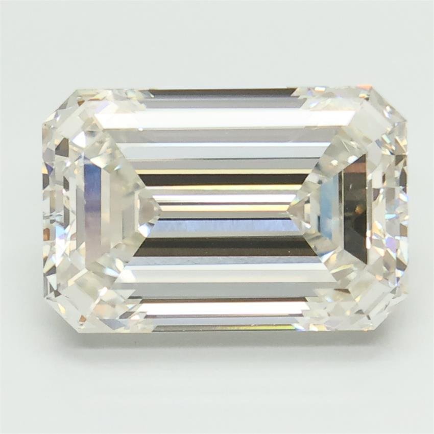 5.03ct H VS1 Rare Carat Ideal Cut Emerald Lab Grown Diamond
