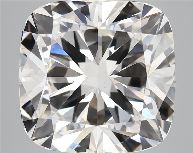 7.01ct G SI1 Rare Carat Ideal Cut Cushion Lab Grown Diamond