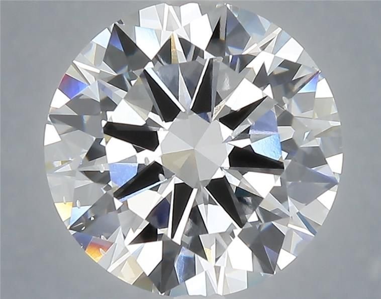 6.00ct F SI1 Excellent Cut Round Lab Grown Diamond