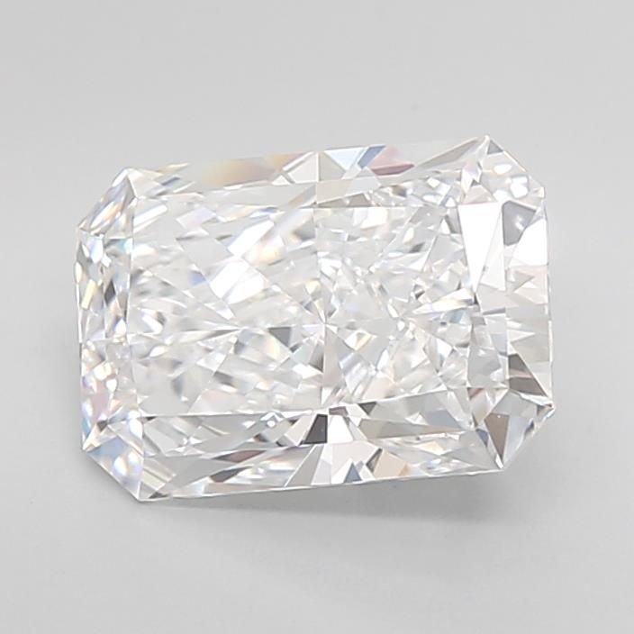 3.59ct D VVS2 Rare Carat Ideal Cut Radiant Lab Grown Diamond