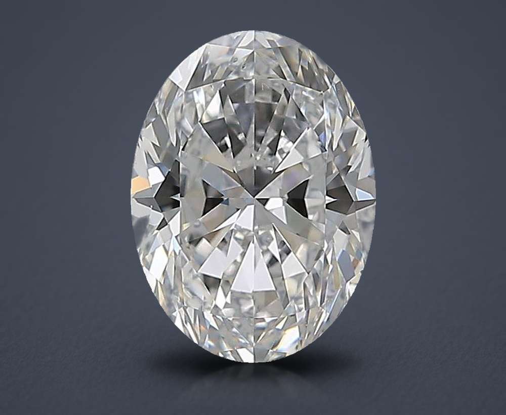 1.70 Carat Oval Natural Diamond