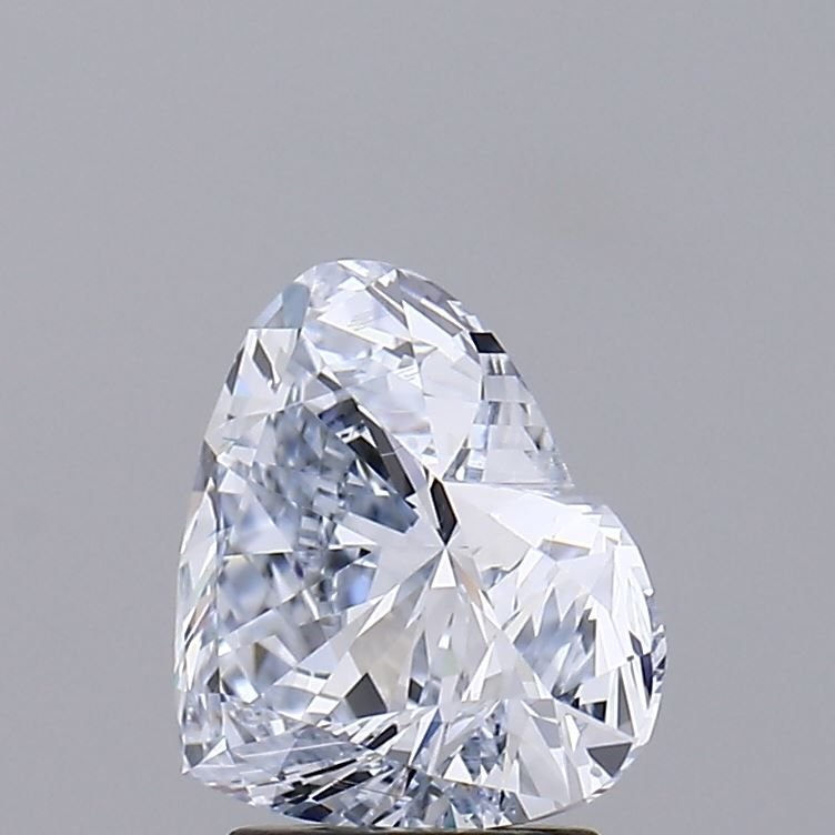 3.01ct H VS2 Rare Carat Ideal Cut Heart Lab Grown Diamond