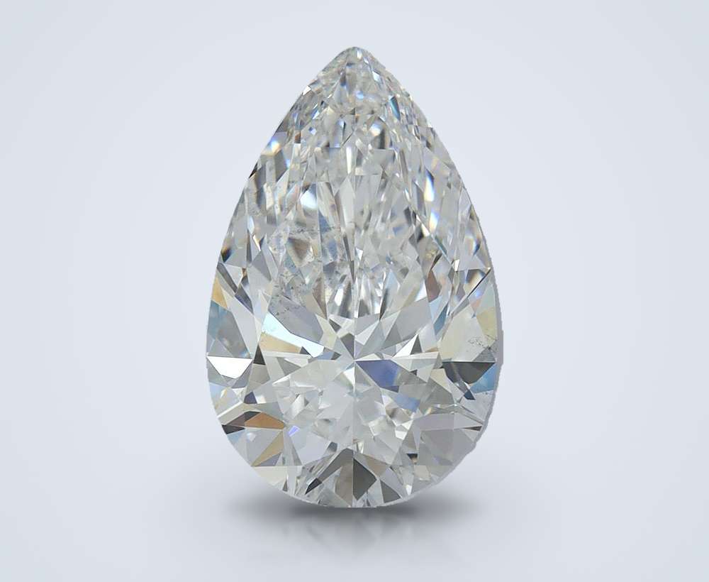 3.75 Carat Pear Lab Diamond