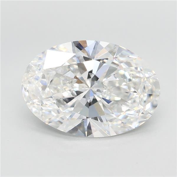 3.60ct E VS1 Rare Carat Ideal Cut Oval Lab Grown Diamond