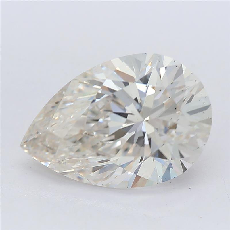 1.62ct I SI1 Very Good Cut Pear Lab Grown Diamond