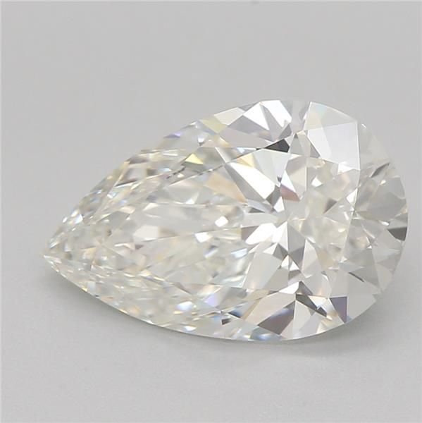 1.35ct F VVS2 Rare Carat Ideal Cut Pear Lab Grown Diamond