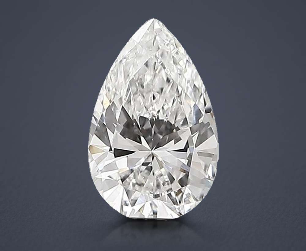 0.51 Carat Pear Lab Diamond