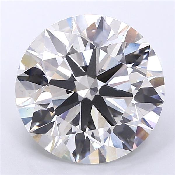 10.08ct F VS2 Rare Carat Ideal Cut Round Lab Grown Diamond
