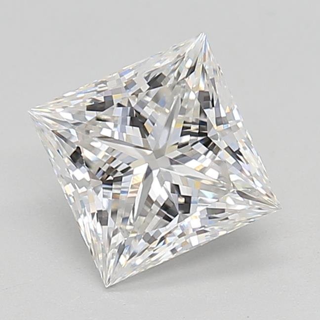 1.53ct F VVS2 Rare Carat Ideal Cut Princess Lab Grown Diamond