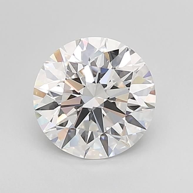 2.57ct E VVS2 Ideal Cut Round Lab Grown Diamond